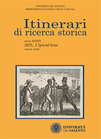 Itinerari di Ricerca Storica - Cover